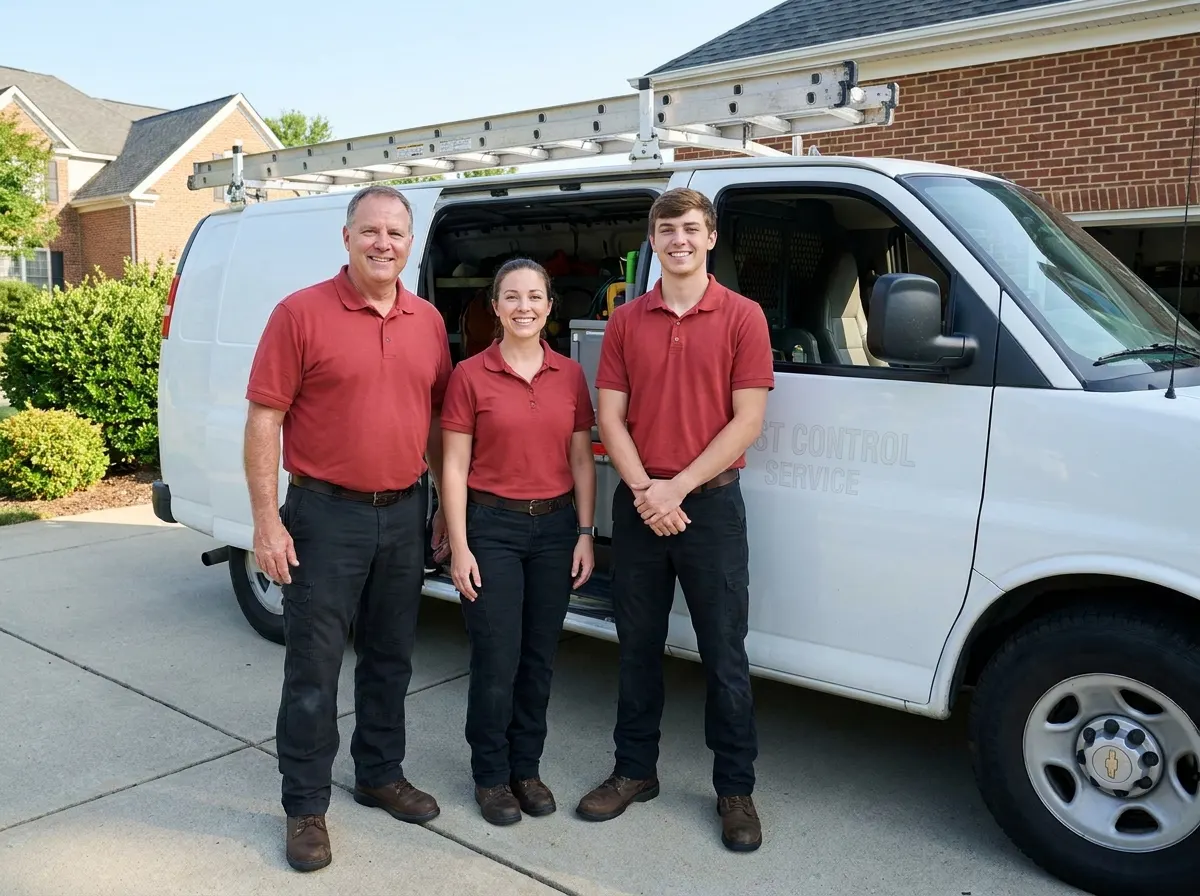Marvento Pest Control pest control service team in Glen Allen, VA